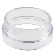 Cassette Spacer, 37mm, clear styrene, for use with Omega brand cassettes only; 50/pk.