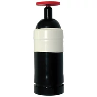 MCE filters, 25mm, 0.8um, preloaded in a carbon-filled black conductive PP cassette, with plug; 50/pk.