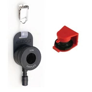 IOM multi-dust sampler and cassette, conductive plastic, with transport clip and cover