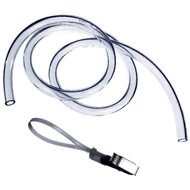 Tubing, collar clip, and cable tie