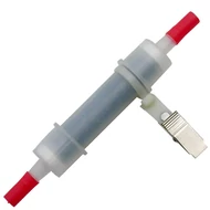In-line plastic traps for glass midget impingers; 3/pk