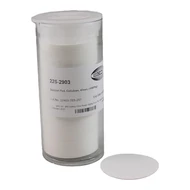 Porous polyethylene support pad, 47mm; 100/pk