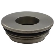 IOM sampler, front plate, stainless steel
