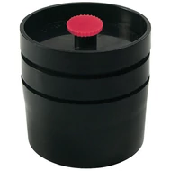 Glass fibre filters, 25 mm, with PP support pad, preloaded in a 3-piece black cassette, Type GF/F; 50/pk
