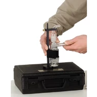 BioSampler case with mounting rod