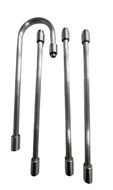 Rigid aluminum sampling mast, 4-piece, for MCS Flite pumps