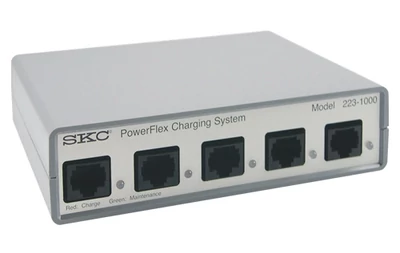 PowerFlex five station battery charger, 100-240 V