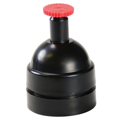 Conductive polypropylene cassette blank, goblet style, black, 25mm; 50/pk