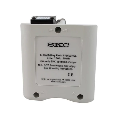 External battery assembly for Leland Legacy pump, with battery adapter