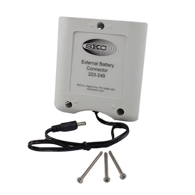 Battery connection case for Leland Legacy pump, with cable and plug