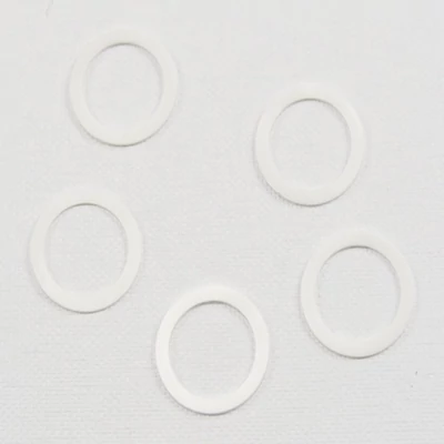 Silicone gaskets, 13mm; 100/pk