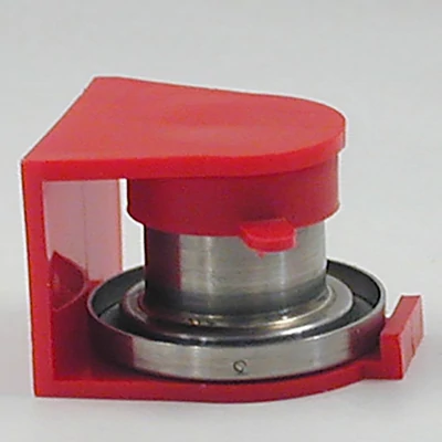 IOM multi-dust cassette, stainless steel, with transport clip and cover