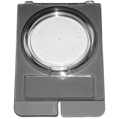 Filter-keeper, 37 mm, with labels; 100/pk