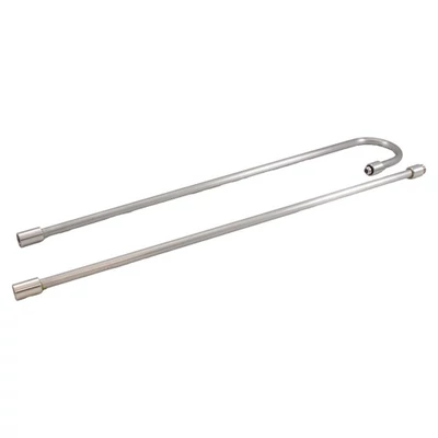 Rigid aluminum sampling mast, 2-piece, for MCS Flite pumps