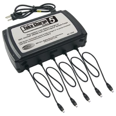 TAKE-5 FIVE STATION CHARGER FOR LI-ION BATTERY PACKS