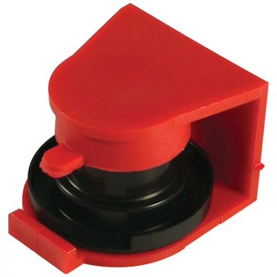 IOM multi-dust cassette, conductive plastic, with transport clip and cover