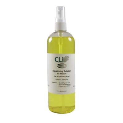 Cleaner/Developer for Phenol, 470mL spray bottle
