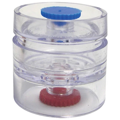 SURE-SEAL clear styrene 2-part filter cassette, blank, 37mm; 10/pk.