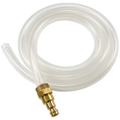 Polypropylene quick coupling male insert for small Vac-U-Chamber (231-939), with 36 inches of tubing
