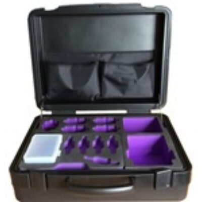 Carry case for AirChek Touch five pump kit