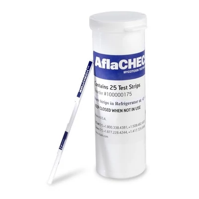 Aflacheck test strips only (25 tests) QUICK TEST