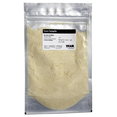 Aflatoxin greater than 20 ppb in corn; 50g